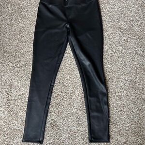 Express pleather leggings. Size M